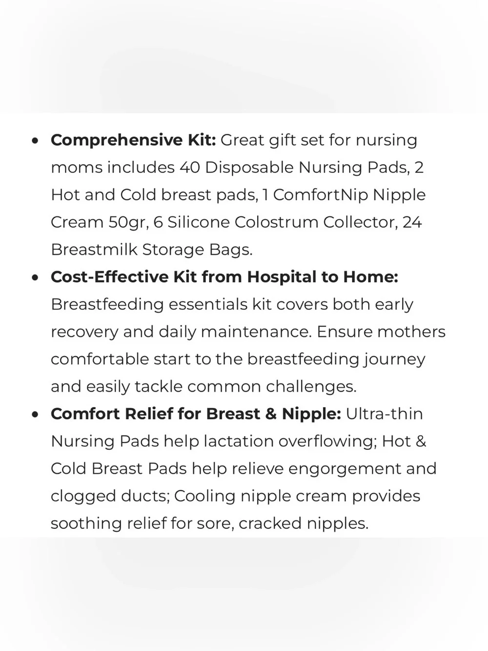 BRAND NEW Momcozy Breastfeeding Essentials Kit